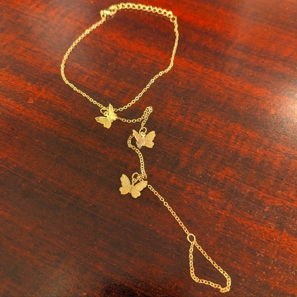 Butterfly Anklet/Toe Ring